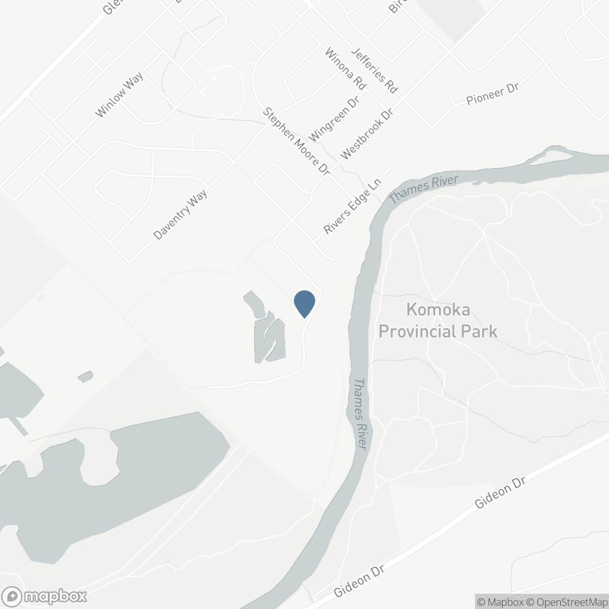 LOT #65 - 6 BAYSHORE DRIVE, Komoka, Ontario N0L 1R0